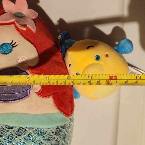 Disney Little Mermaid Plush, Journal and Waterbottle - Picture 6 of 7